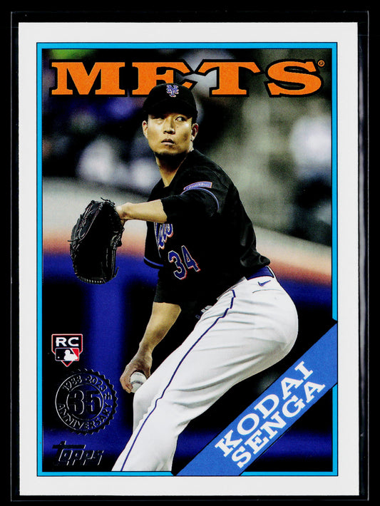 2023 Topps Update Kodai Senga 1988 Topps Baseball 35th Anniversary #88US-33