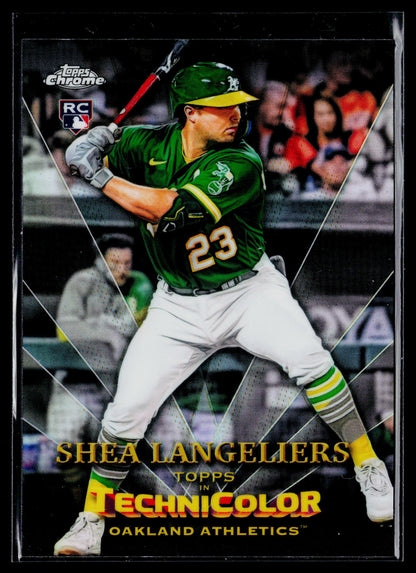 2023 Topps Chrome Shea Langeliers Topps in Technicolor #TT-18