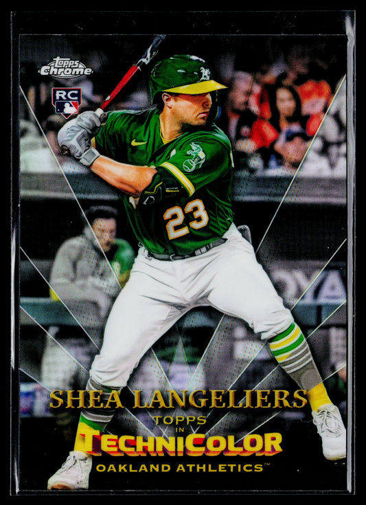 2023 Topps Chrome Shea Langeliers Topps in Technicolor #TT-18