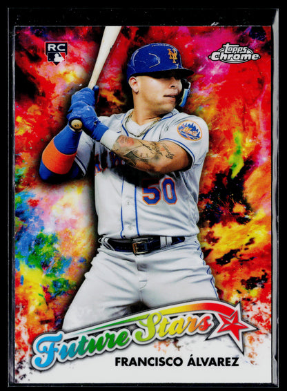 2023 Topps Chrome Francisco Álvarez Future Stars #FS-17