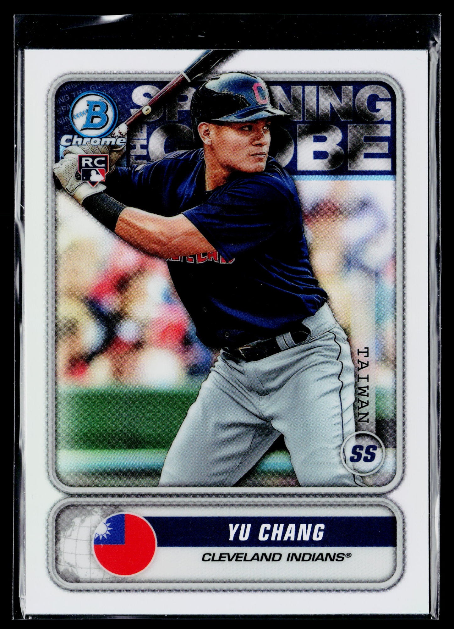 2020 Bowman Yu Chang Chrome Spanning the Globe #STG-YC