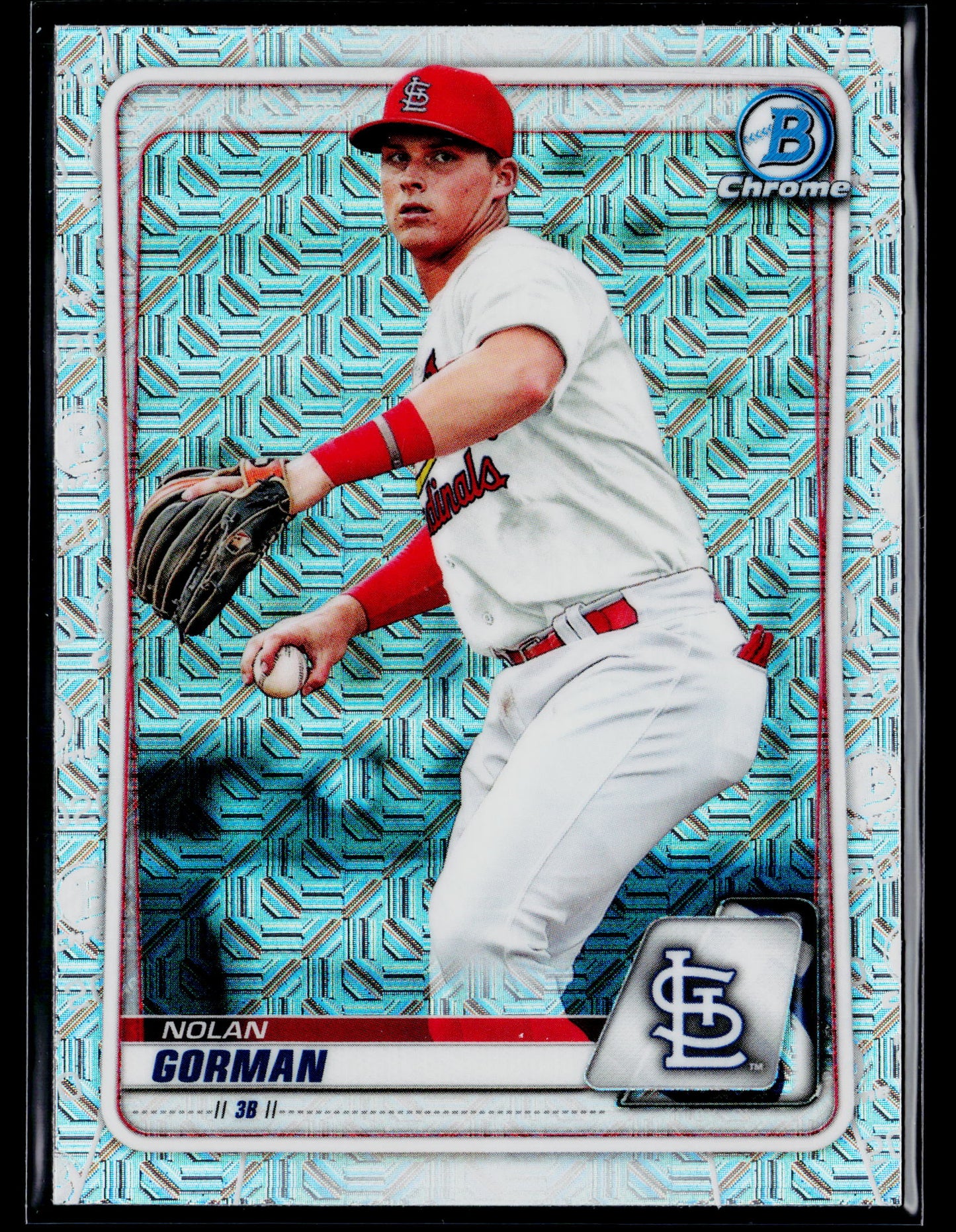 2020 Bowman Chrome Nolan Gorman Prospects Mojo Refractor #BCP-162
