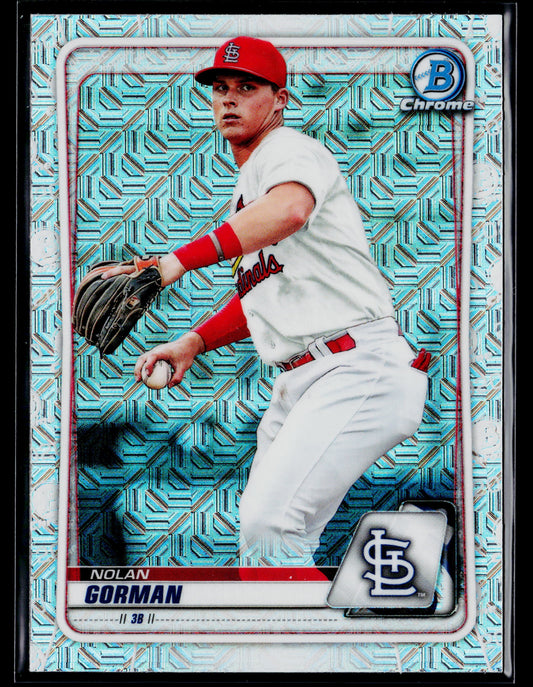 2020 Bowman Chrome Nolan Gorman Prospects Mojo Refractor #BCP-162