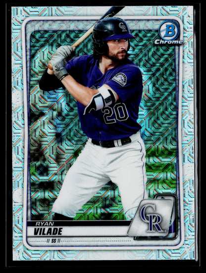 2020 Bowman Chrome Ryan Vilade Prospects Mojo Refractor #BCP-240