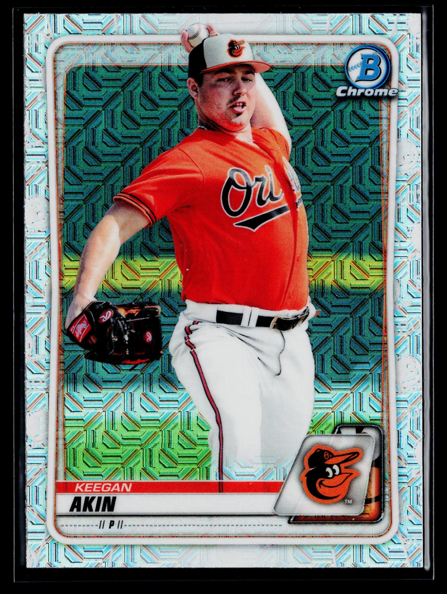 2020 Bowman Chrome Keegan Akin Prospects Mojo Refractor #BCP-196