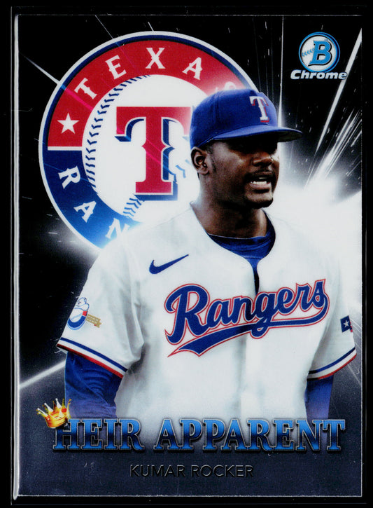 2022 Bowman Draft Kumar Rocker Heir Apparent #HA-3