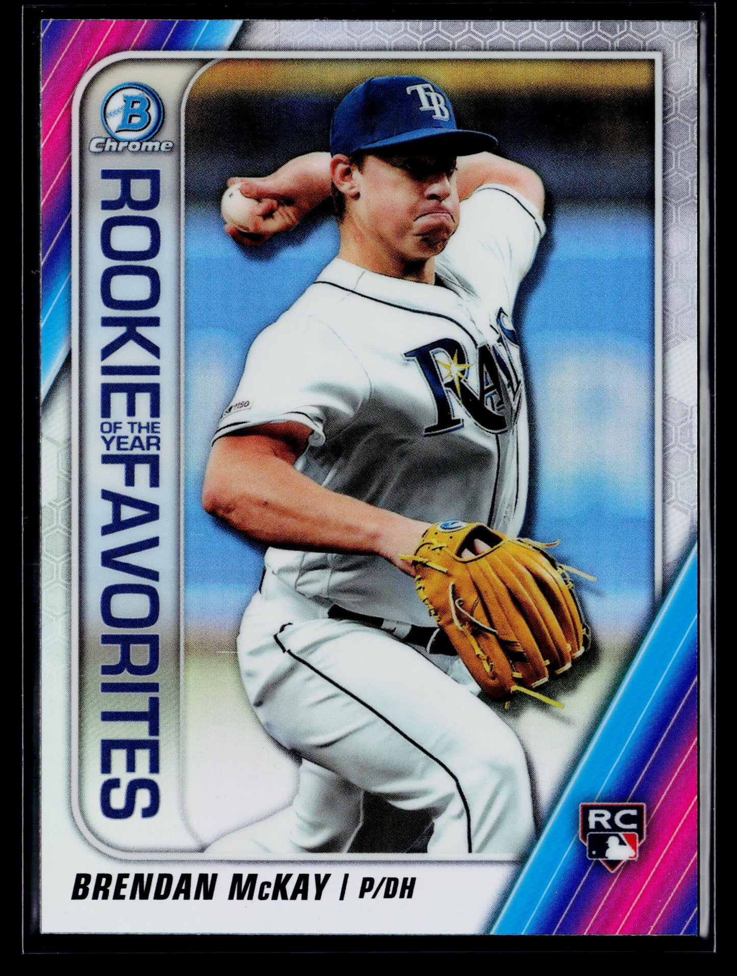 2020 Bowman Brendan McKay Chrome Rookie of the Year Favorites #ROYF-BM