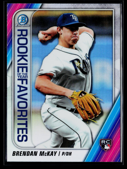 2020 Bowman Brendan McKay Chrome Rookie of the Year Favorites #ROYF-BM