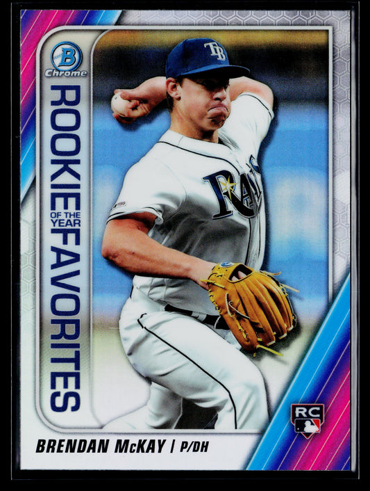 2020 Bowman Brendan McKay Chrome Rookie of the Year Favorites #ROYF-BM