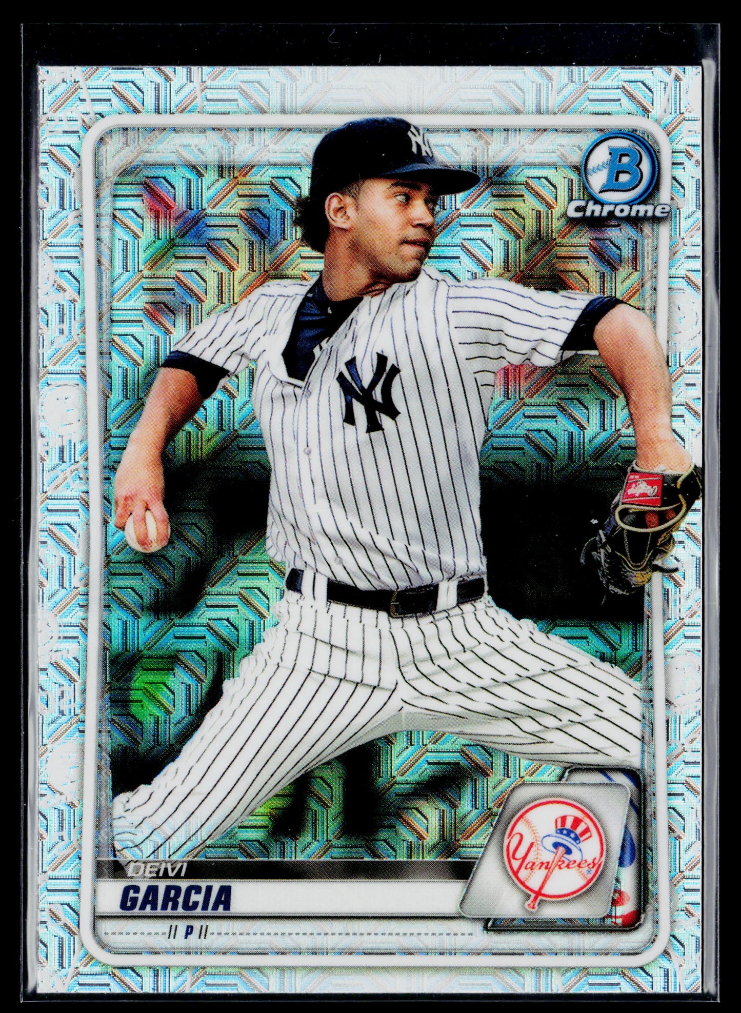2020 Bowman Deivi Garcia Chrome Prospects Mojo Refractor #BCP-125