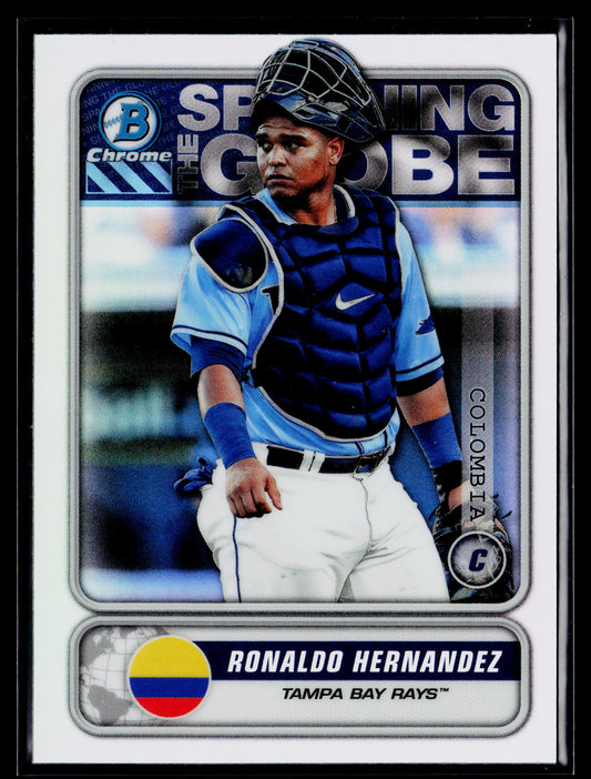 2020 Bowman Ronaldo Hernandez Chrome Spanning the Globe #STG-RH