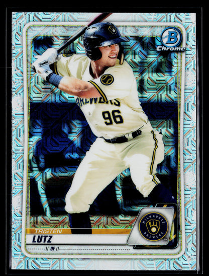 2020 Bowman Chrome Tristen Lutz Prospects Mojo Refractor #BCP-187