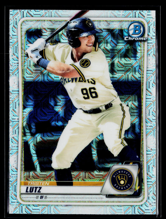 2020 Bowman Chrome Tristen Lutz Prospects Mojo Refractor #BCP-187