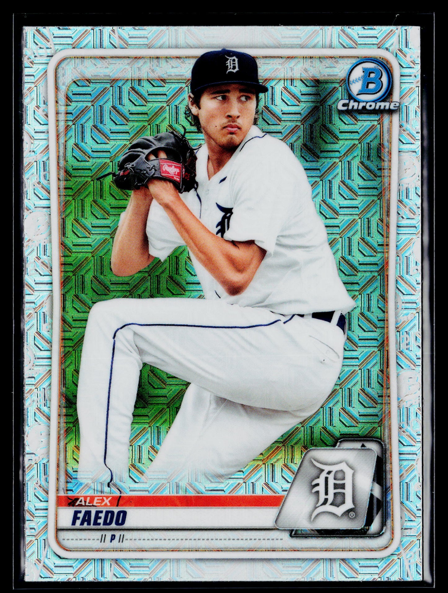 2020 Bowman Chrome Alex Faedo Prospects Mojo Refractor #BCP-158