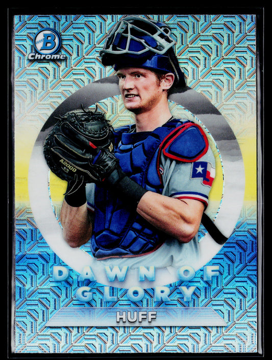 2020 Bowman Chrome Sam Huff Dawn of Glory Mojo Refractor #DG-10