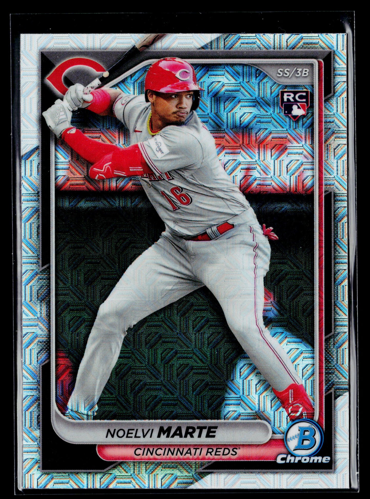 2024 Bowman Chrome Noelvi Marte Rookie Mojo Refractors #4