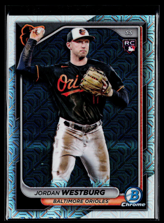 2024 Bowman Chrome Jordan Westburg Rookie Mojo Refractors #17