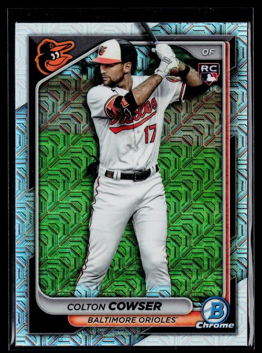 2024 Bowman Chrome Colton Cowser Mojo Refractors #33