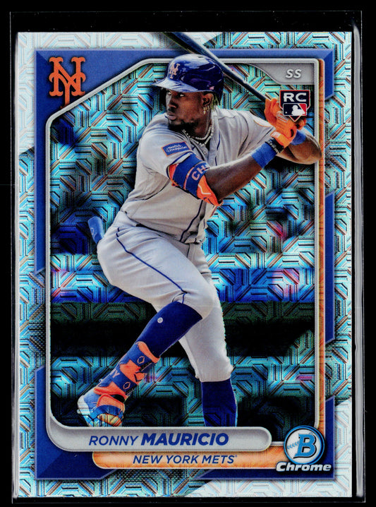 2024 Bowman Chrome Ronny Mauricio Rookie Mojo Refractors #24