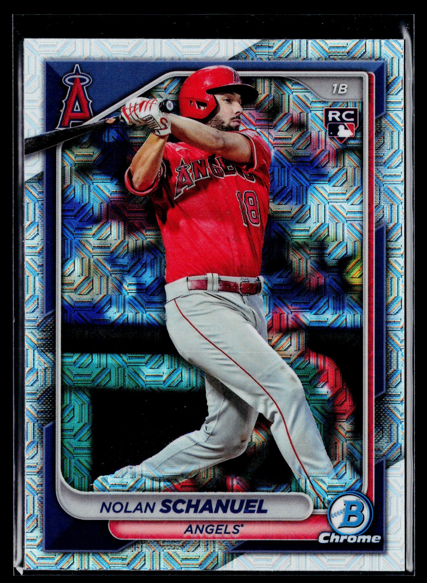 2024 Bowman Chrome Nolan Schanuel Rookie Mojo Refractors #47