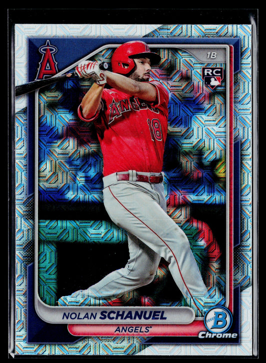 2024 Bowman Chrome Nolan Schanuel Rookie Mojo Refractors #47