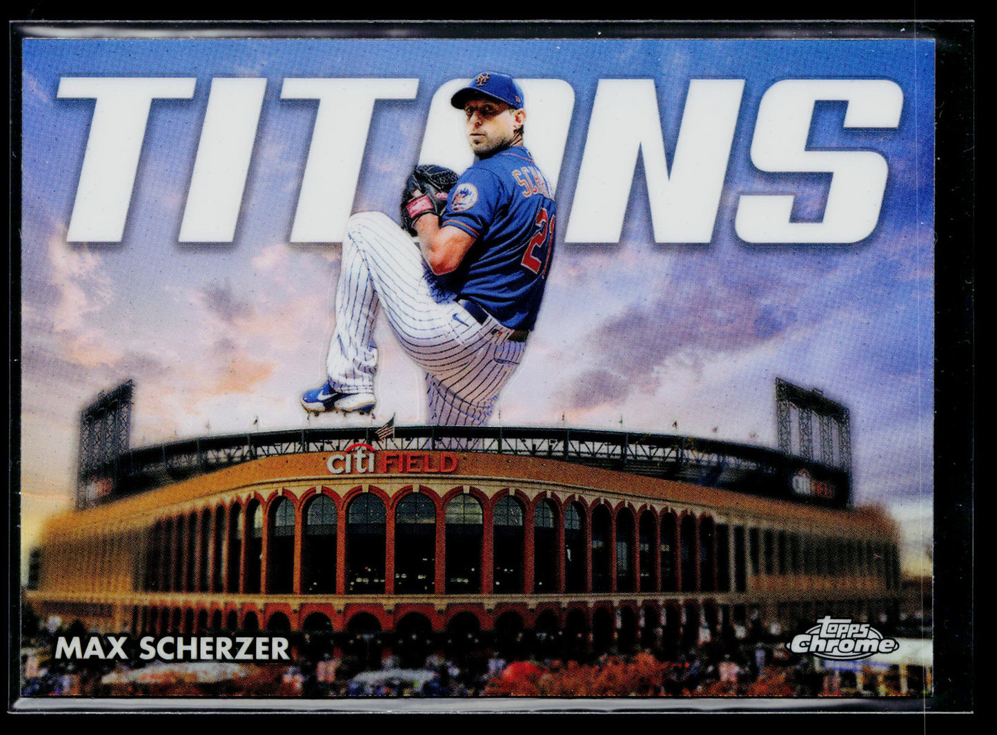2023 Topps Chrome Max Scherzer Titans #CT-4