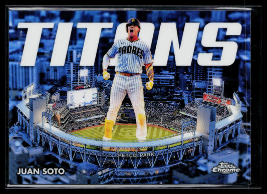 2023 Topps Chrome Juan Soto Titans #CT-6