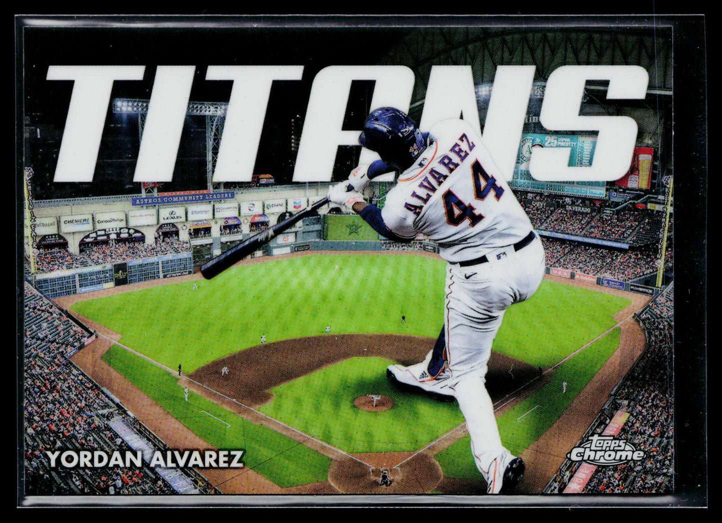 2023 Topps Chrome Yordan Alvarez Titans #CT-9