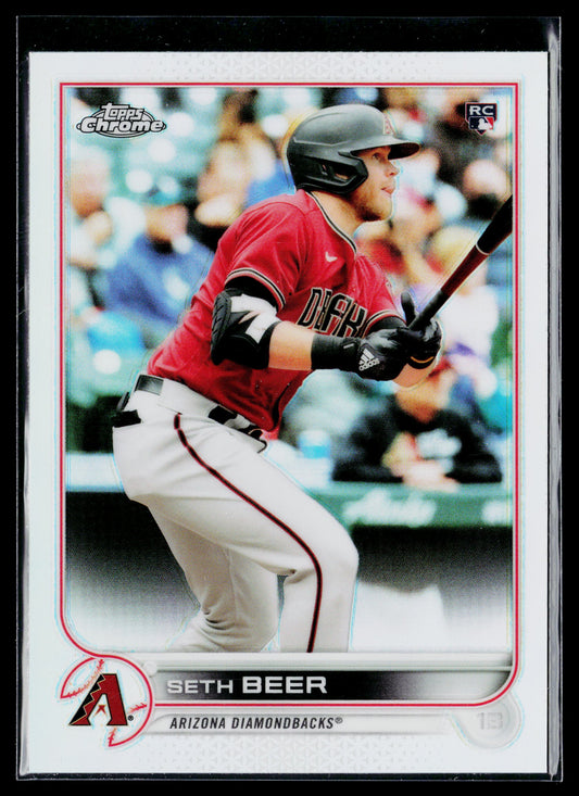2022 Topps Chrome Seth Beer Refractor #186