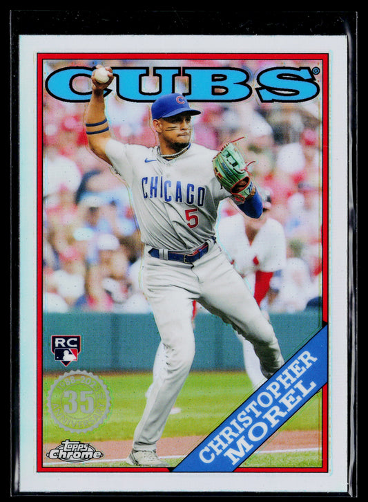 2023 Topps Chrome Christopher Morel 1988 35th Anniversary #88BC-20