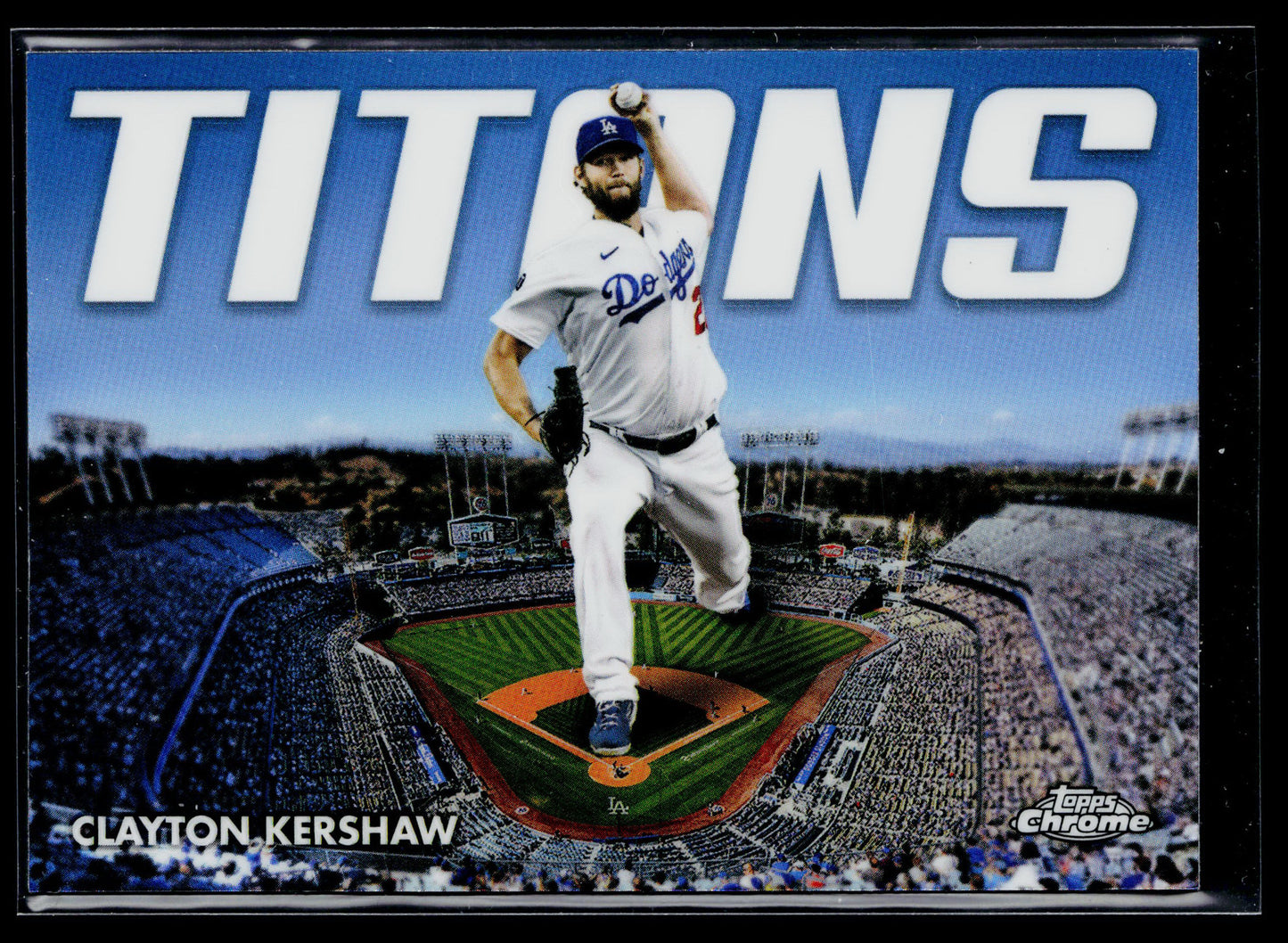 2023 Topps Chrome Clayton Kershaw Titans #CT-1