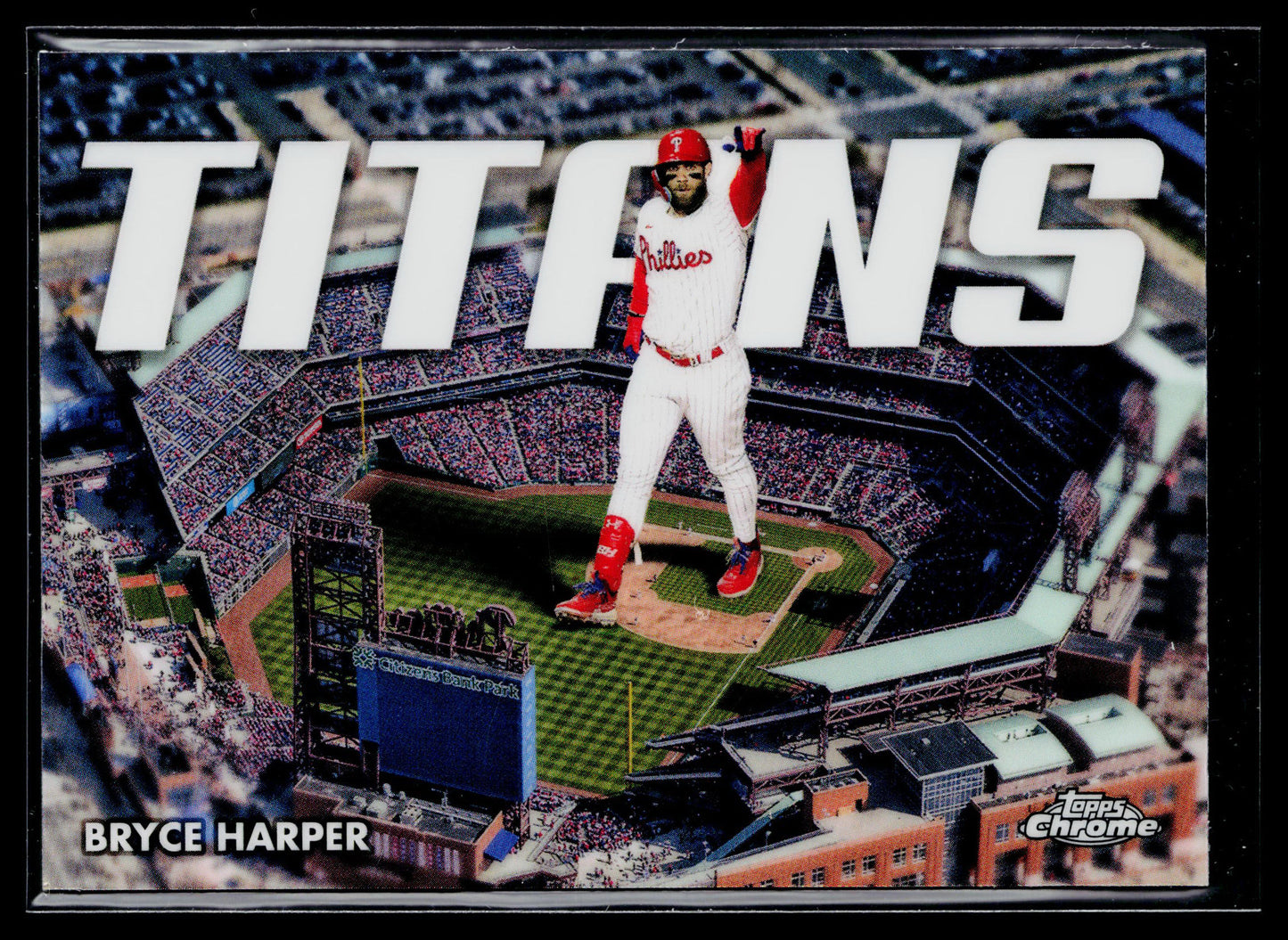 2023 Topps Chrome Bryce Harper Titans #CT-2
