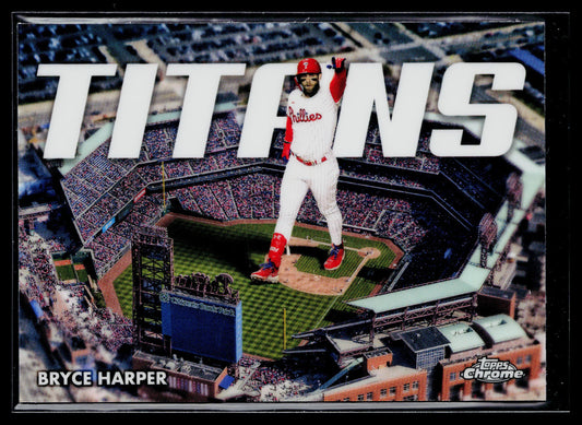 2023 Topps Chrome Bryce Harper Titans #CT-2