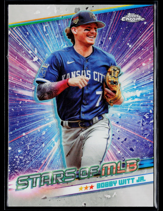 2024 Topps Bobby Witt Jr. Stars of MLB Chrome #CSMLB-17