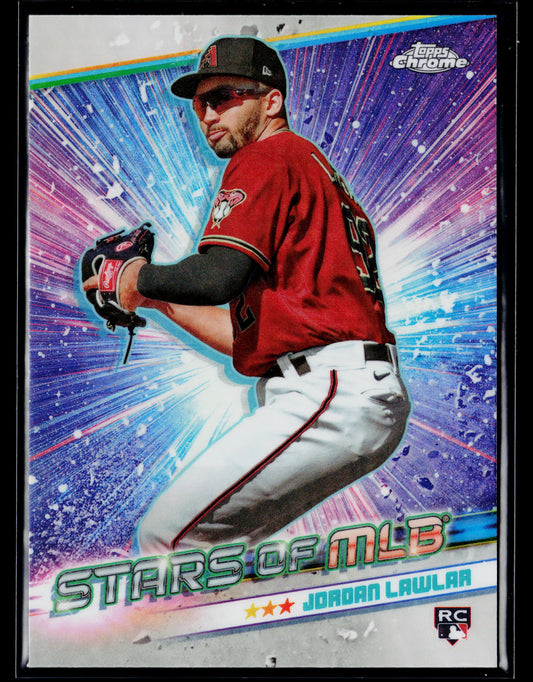 2024 Topps Jordan Lawlar Stars of MLB Chrome #CSMLB-4
