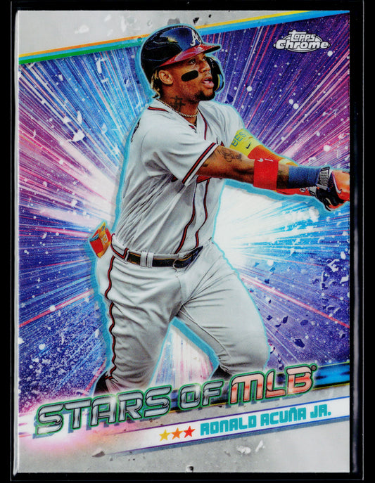 2024 Topps Ronald Acuña Jr. Stars of MLB Chrome #CSMLB-3
