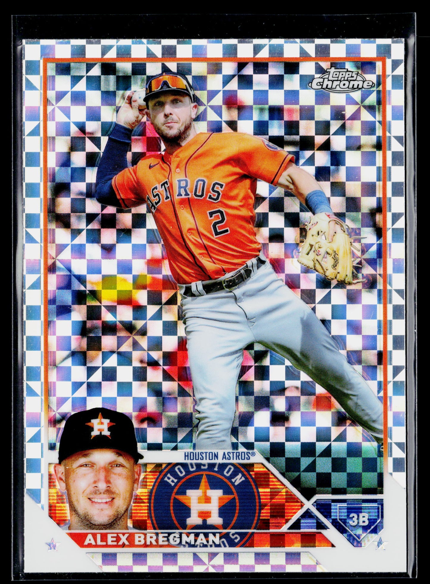 2023 Topps Chrome Alex Bregman X-Fractors #205