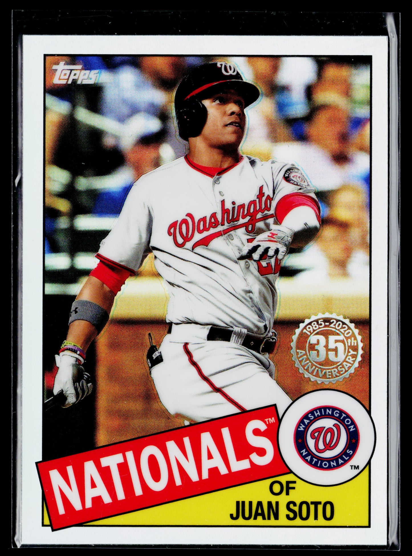 2020 Topps Chrome Juan Soto 1985 Topps Baseball #85TC-3