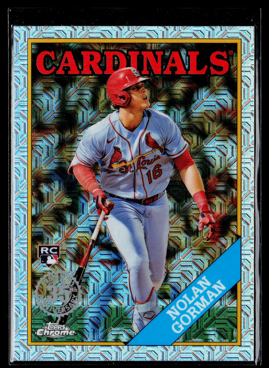 2023 Topps Nolan Gorman 1988 35th Anniversary Chrome (Series One) #T88C-90