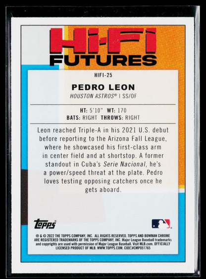 2022 Bowman Pedro Leon Hi-Fi Futures #HIFI-25