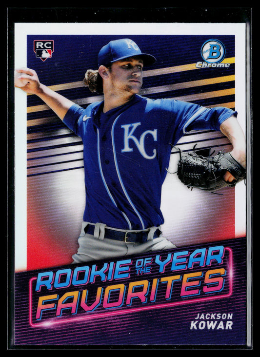 2022 Bowman Jackson Kowar Rookie of the Year Favorites #ROYF-9
