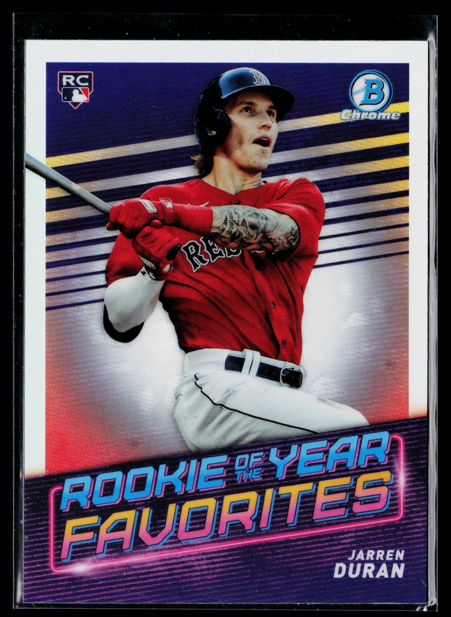 2022 Bowman Jarren Duran Rookie of the Year Favorites #ROYF-2