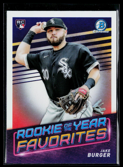 2022 Bowman Jake Burger Rookie of the Year Favorites #ROYF-6