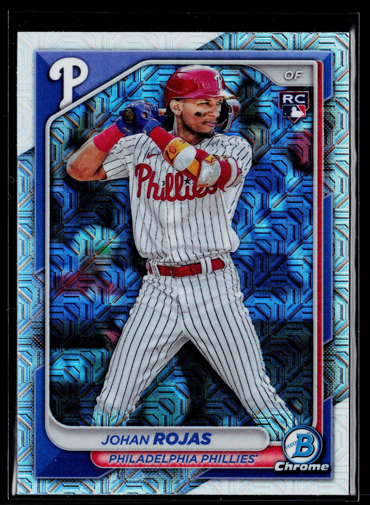2024 Bowman Johan Rojas Chrome Mojo Refractors #86