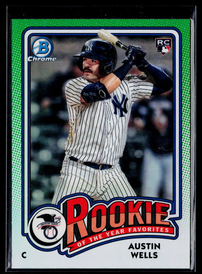 2024 Bowman Austin Wells Rookie of the Year Favorites #ROY-2