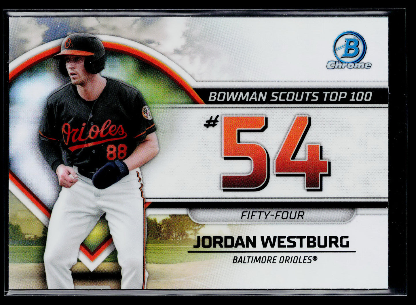2023 Bowman Jordan Westburg Bowman Scouts Top 100 #BTP-54