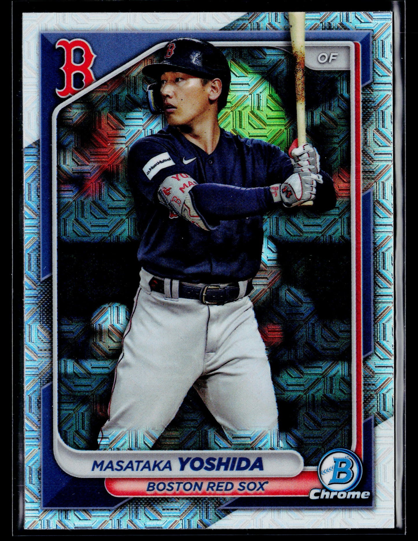 2024 Bowman Masataka Yoshida Chrome Mojo Refractors #5