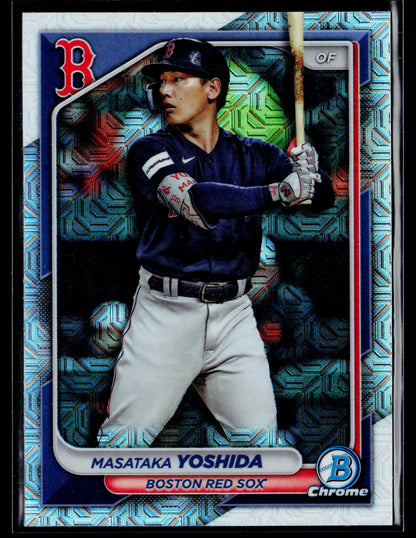 2024 Bowman Masataka Yoshida Chrome Mojo Refractors #5