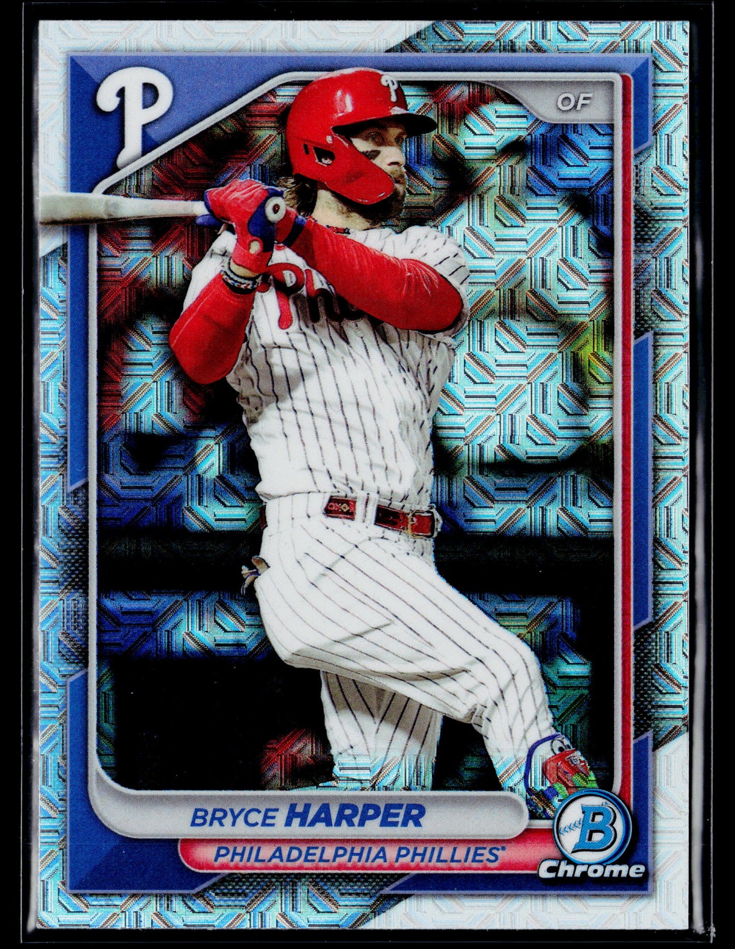2024 Bowman Bryce Harper Chrome Mojo Refractors #37