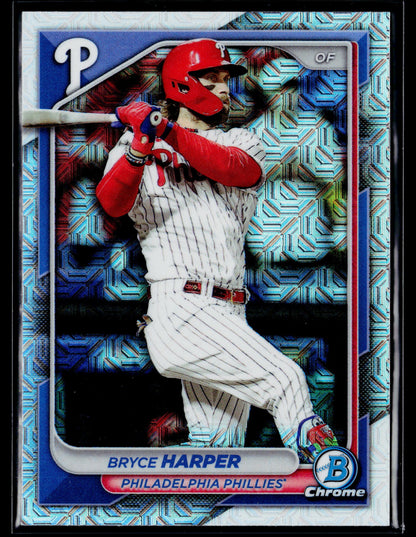 2024 Bowman Bryce Harper Chrome Mojo Refractors #37